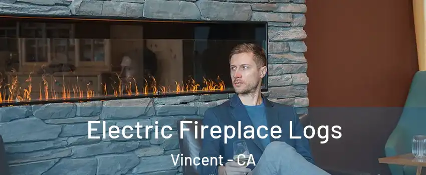  Electric Fireplace Logs Vincent - CA