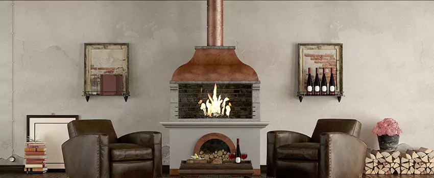 Thelin Hearth Products Providence Pellet Insert Fireplace Installation in Vincent, CA